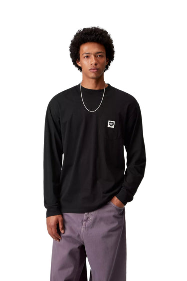 Carhartt WIP L/S Pocket Heart T-Shirt | Blue Express
