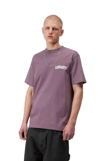 Carhartt WIP S/S University Script T-Shirt | Blue Express