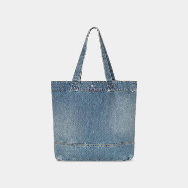 Denim tote blue