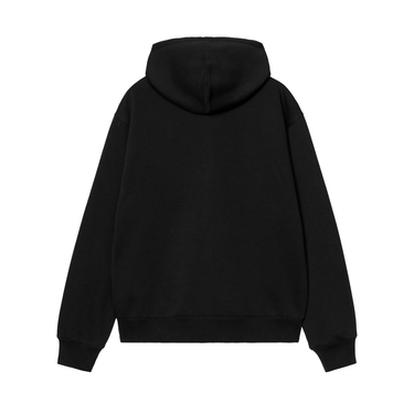 Carhartt WIP Hooded Mack Sweat Jacket Black / Wax – Felpa – foto 2