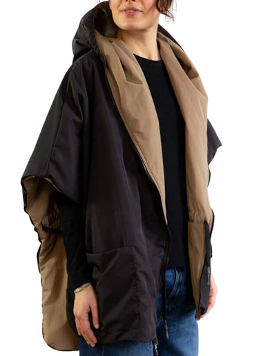 KIMONORAIN poncho choppy Rope | Blue Express