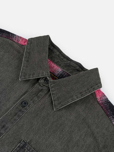Shirt Fabric Blocking Denim