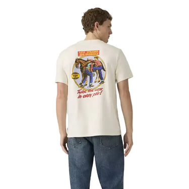 Levi's Relaxed Fit Graphic Tee egret | Blue Express