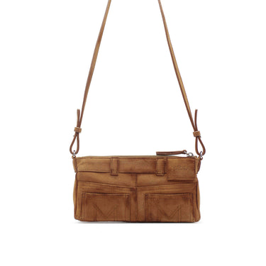Medea BORSE Nina pocket bag in suede leather