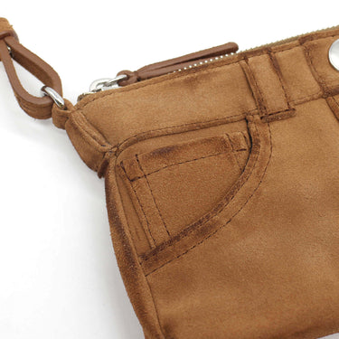 Medea BORSE Nina pocket bag in suede leather