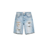 Levi's GONNE-SHORTS w Super Baggy Jorts Hazy Times - Blu