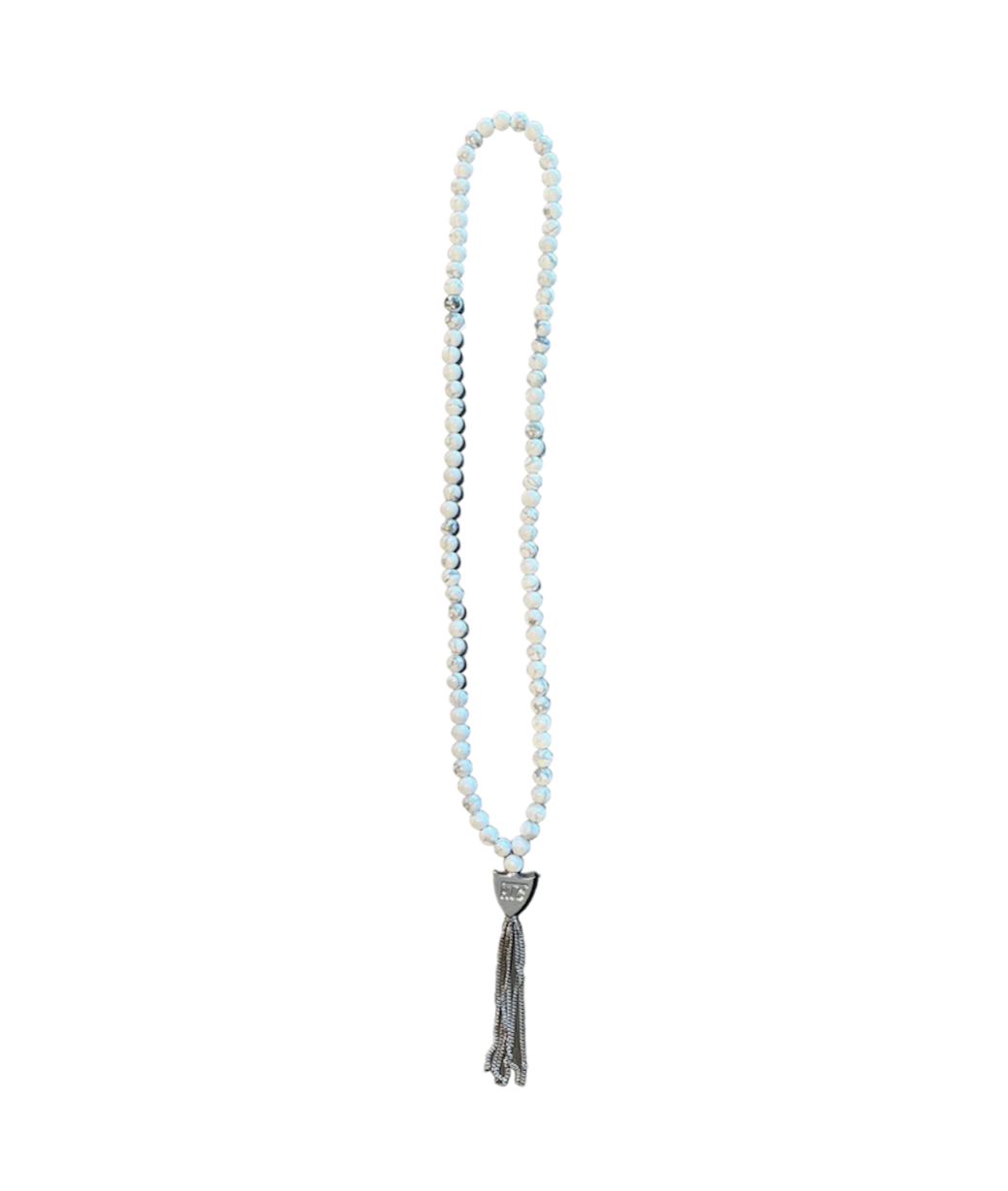 HTC L.A. Mistery Beads Necklace Natural White Howlite