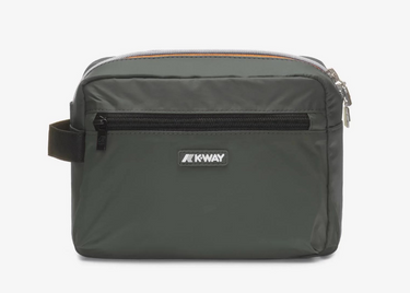 K-Way OUTERWEAR Laurette Reversibile Giubbino Donna Beige-Blu Laminato