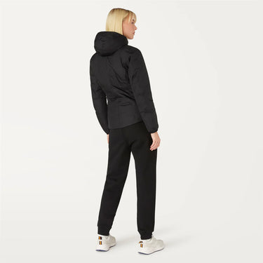 K-Way giacca K-Way Lily W Thermo Plus Double Nero