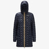 K-Way K-Way SOPHIE QUILTED WARM Blue Depth | Blue Express