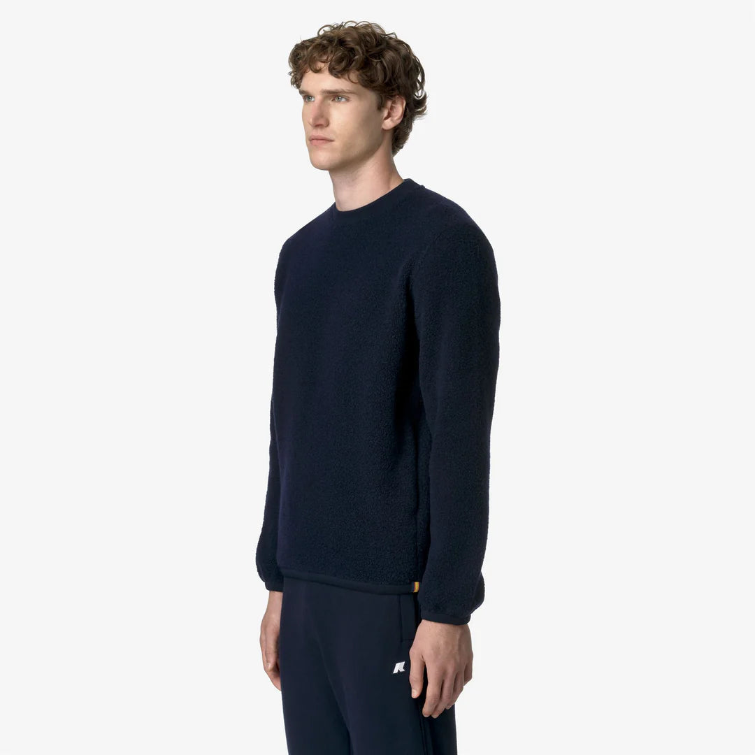 K-Way Eround Wool Fleece Blue Depth