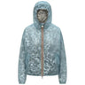 K-Way Laurette Reversibile Giubbino Donna Beige-Blu Laminato | Blue Express