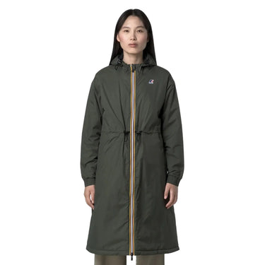 K WAY LE VRAI 4.0 DELIA WARM GREEN BLACKISH | Blue Express
