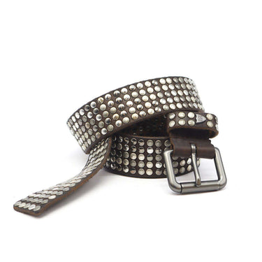 5.000 STUDS BELT BROWN