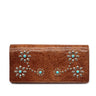 htc los angeles NANCY LONG WALLET COGNAC | Blue Express