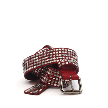 Hollywood Trading Company 5.000 COLOUR STUDS BELT BORDEAUX | Blue Express