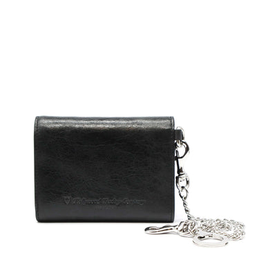 htc los angeles WALLETS 5.000 TRIFOLD CHAIN WALLET BLACK