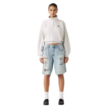 Levi's GONNE-SHORTS w Super Baggy Jorts Hazy Times - Blu