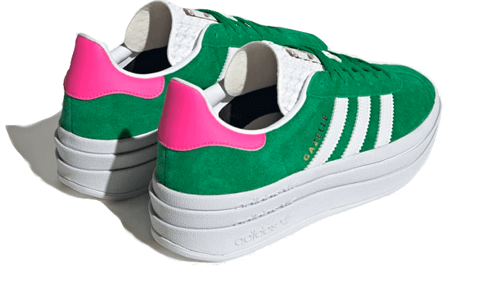 Adidas Gazelle Bold Green Lucid Pink SKU : IG3136Blue Express garantisce l'autenticità dei prodotti. Adidas Blue Express