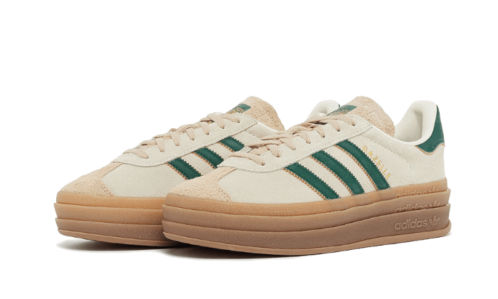 Adidas Gazelle Bold Magic Beige Collegiate Green SKU : ID7056Blue Express garantisce l'autenticità dei prodotti. Adidas Blue Express