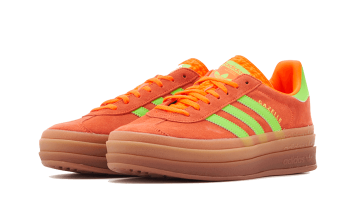 Adidas Gazelle Bold Solar Orange Solar Green SKU : H06126Blue Express garantisce l'autenticità dei prodotti. Adidas Blue Express