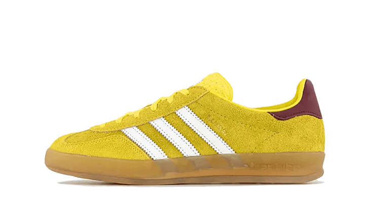 Adidas Gazelle Indoor Bright Yellow Burgundy SKU : IE7003Blue Express garantisce l'autenticità dei prodotti. Adidas Blue Express