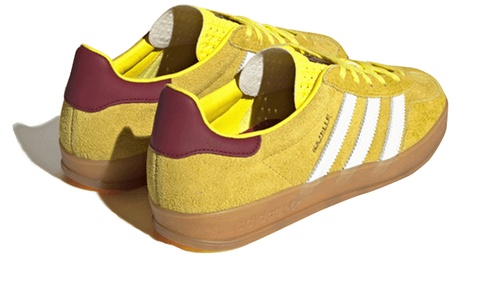 Adidas Gazelle Indoor Bright Yellow Burgundy SKU : IE7003Blue Express garantisce l'autenticità dei prodotti. Adidas Blue Express