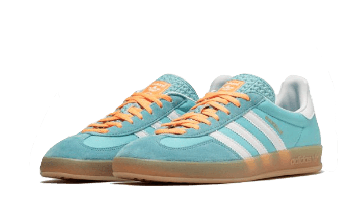 Adidas Gazelle Indoor Preloved Blue White Gum SKU : HQ9017Blue Express garantisce l'autenticità dei prodotti. Adidas Blue Express