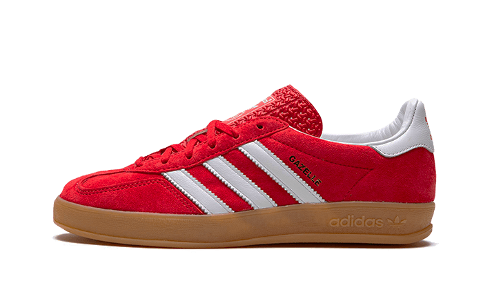 Adidas Gazelle Indoor Scarlet Cloud White SKU : H06261Blue Express garantisce l'autenticità dei prodotti. Adidas Blue Express