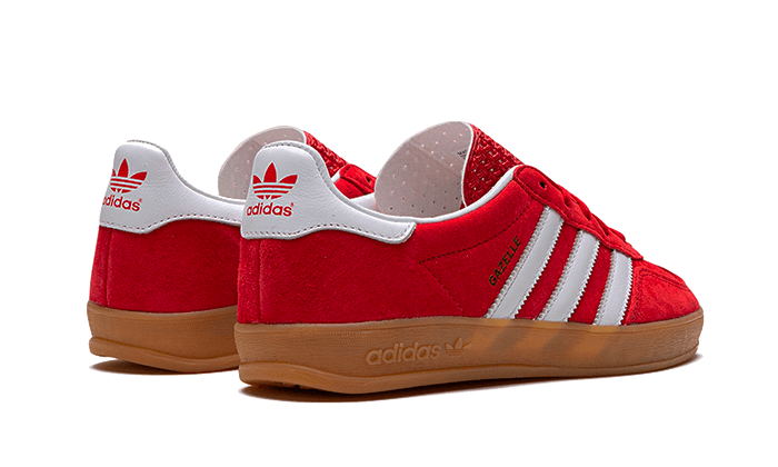 Adidas Gazelle Indoor Scarlet Cloud White SKU : H06261Blue Express garantisce l'autenticità dei prodotti. Adidas Blue Express