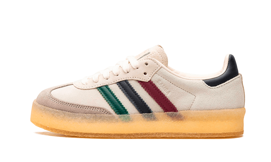 Adidas Samba 8th Street Clarks Kith Collegiate Green Crimson Navy SKU : AAIE4032Blue Express garantisce l'autenticità dei prodotti. Adidas Blue Express