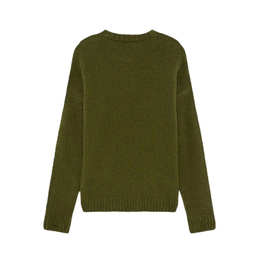 Amish Supplies crew boucle acid green | Blue Express
