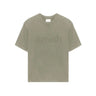 Amish Supplies cropped logo t shirt dryed herb | Blue Express