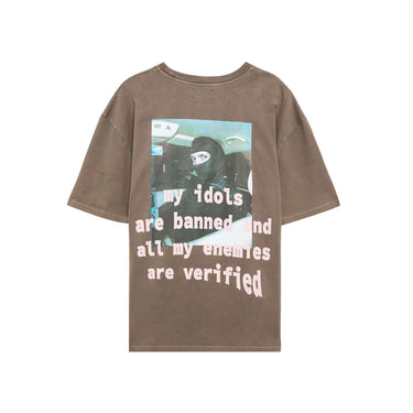 Amish Supplies IDOLS PRINT T-SHIRT | Blue Express