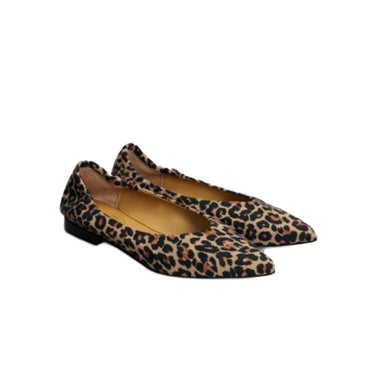 ANNA F. SCARPE Ballerina in Camoscio Animalier