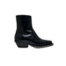 ANNA F. SCARPE Texano Natur con borchie nero