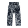 Aries apocalypse jacquard bagi jeans | Blue Express