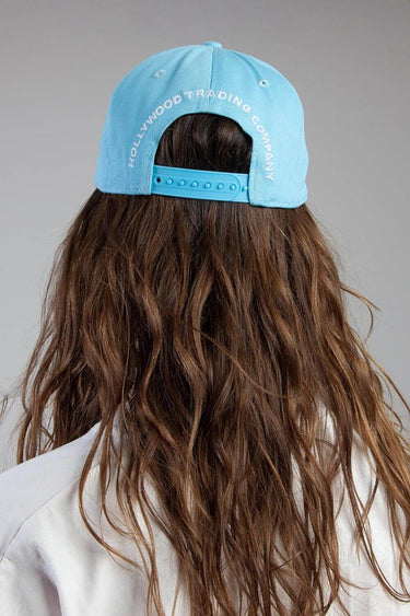 Hollywood Trading Company cap ATTITUDE CAP LIGHT BLUE