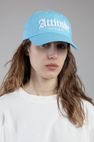 Hollywood Trading Company cap ATTITUDE CAP LIGHT BLUE