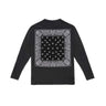 Hollywood Trading Company BANDANA LS T-SHIRT BLACK/BLACK | Blue Express
