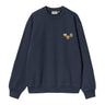 Carhartt WIP Button Sweatshirt | Blue Express