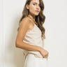 BERNA Canotta in pizzo con rouches | Blue Express
