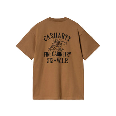 Carhartt WIP Cabinetry T-Shirt $58 Hamilton Brown / Black | Blue Express