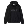 Carhartt WIP hooded carhartt sweat black white | Blue Express
