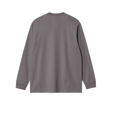 Carhartt WIP LS Chase T-Shirt Porphyry Gold | Blue Express