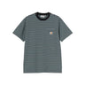 Carhartt WIP SS Verner Pocket T-Shirt verner stripe black | Blue Express