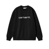 Carhartt WIP FELPE W' Sweatshirt Black, White