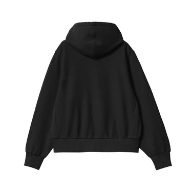 Carhartt WIP W' Hooded American Script Sweatshirt black | Blue Express