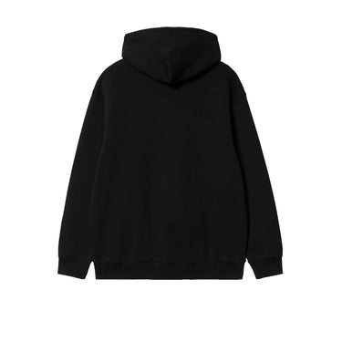 Carhartt WIP FELPE W' Hooded Carhartt Sweatshirt Black White