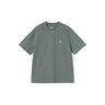 Carhartt WIP W' SS Chase T Shirt Velvet Green Gold | Blue Express